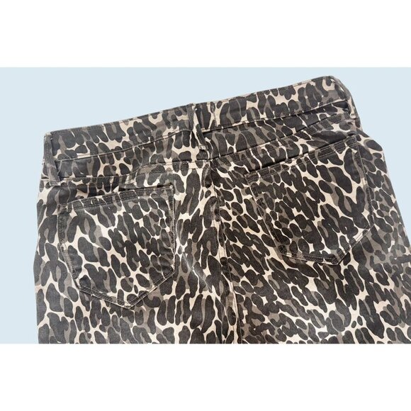 DRIFTWOOD Jackie Skinny Grey Animal Print Jeans Size 29 - Picture 6 of 8
